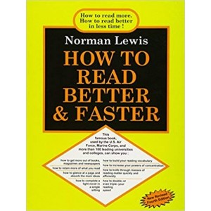 Norman Lewis's How To Read Better & Faster by Goyal Publisher and Distributor, Delhi